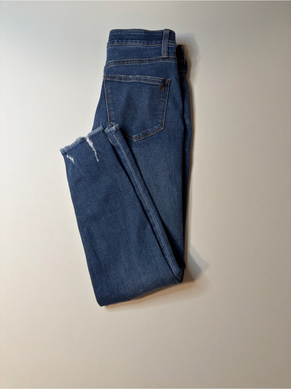 EUC Women's Lularoe Classic Blue Women's Skinny Jeans Size 26/26" Inseam (KB9) - Picture 1 of 8